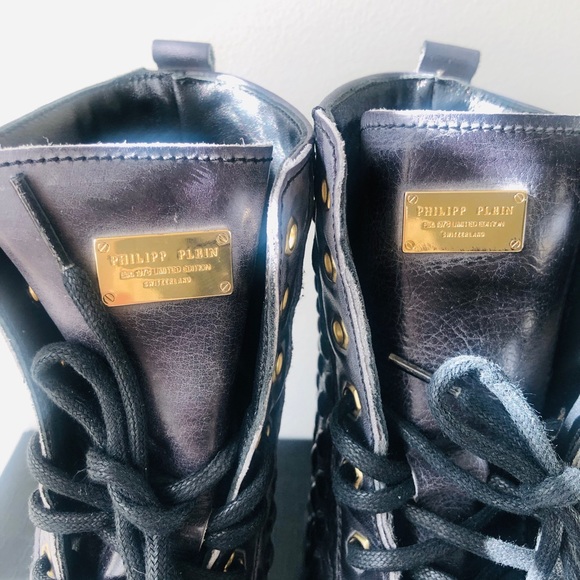 NEW Women’s Philipp plein black boots - Picture 10 of 14